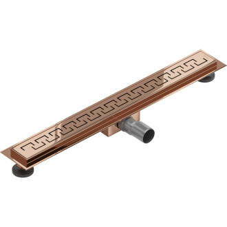 Mexen Flat M15 odpływ liniowy 70 cm, różowe złoto - 1624070-15