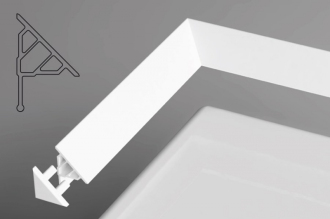 Ravak Sada pro krycí lištu 6 white B440000001