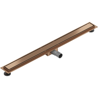 Mexen Flat M13 odpływ liniowy 2w1 100 cm, miedź szczotkowana - 1C10100-15