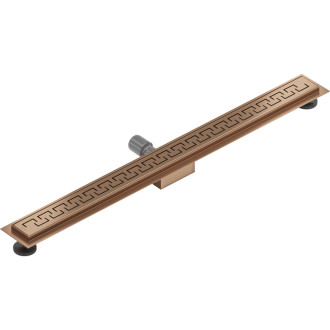 Mexen Flat M15 odpływ liniowy 90 cm, miedź szczotkowana - 1C24090-15