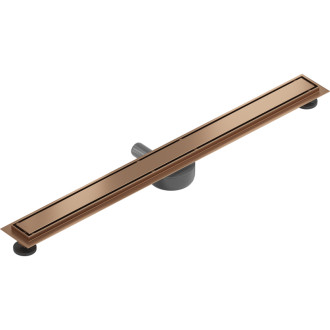 Mexen Flat 360° M13 odpływ liniowy obrotowy 2w1 80 cm, miedź szczotkowana - 1C10080-40