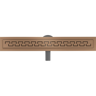 Mexen Flat 360° M15 odpływ liniowy obrotowy 60 cm, miedź szczotkowana - 1C24060-40