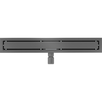 Mexen Flat M13 odpływ liniowy 2w1 50 cm, gun gray szczotkowany - 1E10050-15