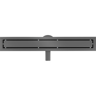 Mexen Flat 360° M13 odpływ liniowy obrotowy 2w1 50 cm, gun gray szczotkowany - 1E10050-40