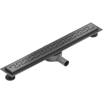 Mexen Flat 360° M15 odpływ liniowy obrotowy 70 cm, gun gray szczotkowany - 1E24070-40