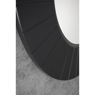 LUMIRO STRIP kulaté zrcadlo s LED osvětlením v rámu ø 90cm, carina