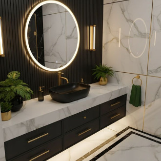 Umyvadlo na desku Basaro Hestia