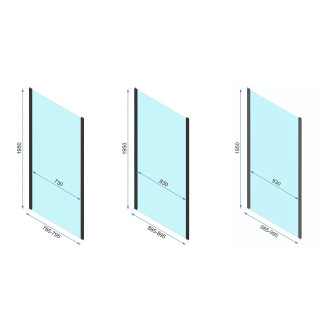 REA Sprchový kout Rapid Slide KPL-09870 KPL-09870