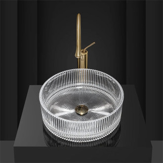 REA Ingrid Transparent umyvadlo na desku REA-U0278