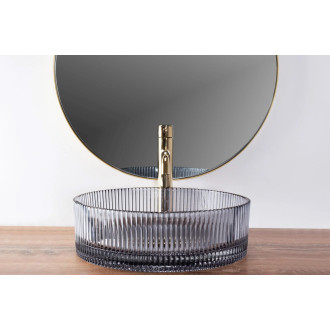 REA Ingrid umyvadlo na desku, šedá REA-U0279