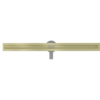 Mexen Flat 360° Slim odpływ liniowy obrotowy 100 cm, złoty szczotkowany - 1A41100