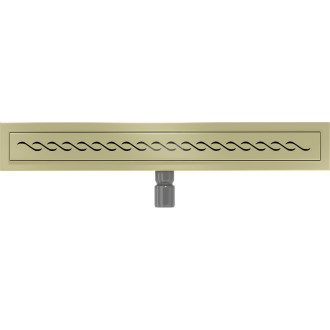 Mexen Flat M18 odpływ liniowy 60 cm, złoty szczotkowany - 1A23060-15