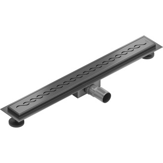 Mexen Flat M18 odpływ liniowy 60 cm, gun gray szczotkowany - 1E23060-15