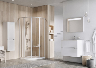 Ravak SKCP4-90 195 satin+Transparent 3117OU02Z1