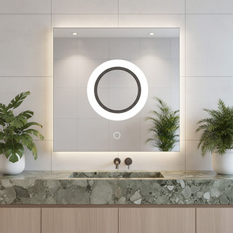 REA Zrcadlo LED 60x60 YH-BL-12 HOM-01513 HOM-01513