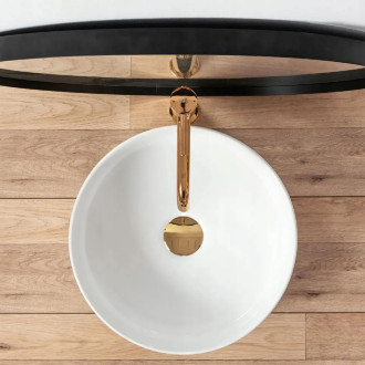 REA Umyvadlo na desku Sami White REA-U1891