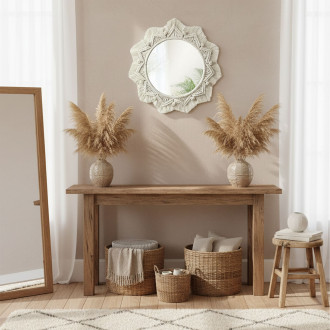 Nástěnné zrcadlo Boho 50CM 322047