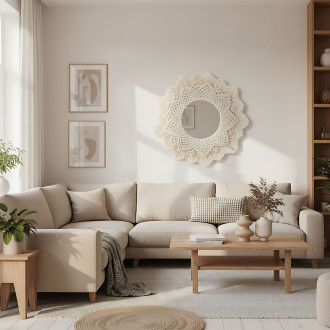 Oglinda perete Boho 60CM 322051