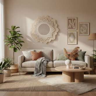 Oglinda perete Boho 60CM 322051