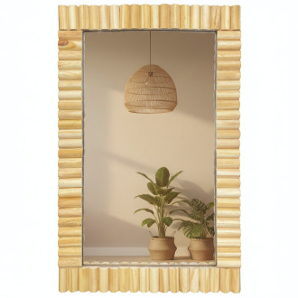 Nástěnné zrcadlo Boho 55CM KLNA-MR01