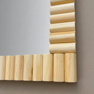 Nástěnné zrcadlo Boho 55CM KLNA-MR01