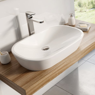 Ravak umyvadlo Ceramic 600 O keramické white XJX01160001