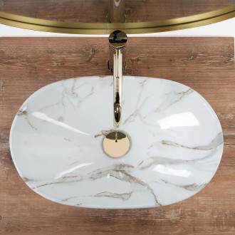 REA Umyvadlo na desku Royal Mini Aiax Shiny REA-U5063