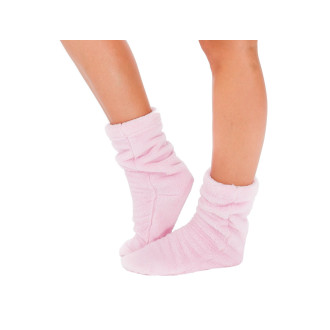 Dámský župan Nancy - růžový + ponožky L/XL