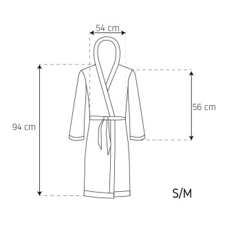 Dámský župan Nancy + ponožky L.Blue  S/M