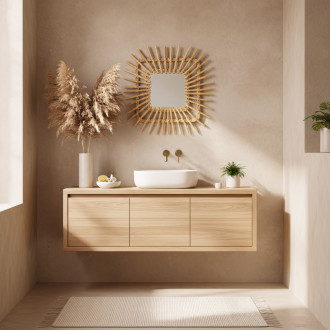 Nástěnné zrcadlo Boho 45CM QDJ071