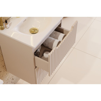 Zestaw meblowy 50cm z umywalką meblową Sky i szafką wysoką