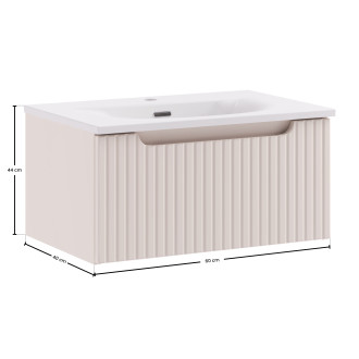 Zestaw meblowy 60cm z umywalką meblową SKY