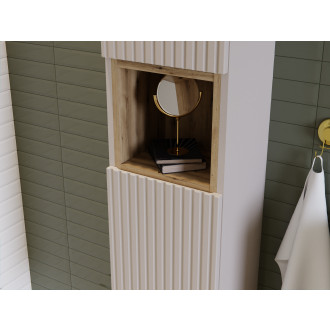 Zestaw meblowy 60cm z umywalką meblową SKY i szafką wysoką