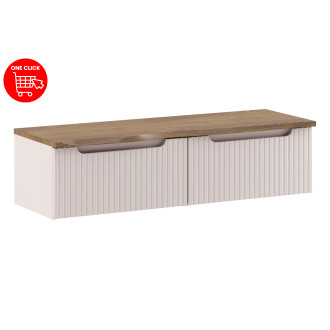 Comad SET-NOC B CASHMERE 120CM 1S Koupelnová sestava 120 cm s deskou