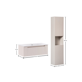 Comad SET-NOC 80CM 1S SKY 3 HC Koupelnová sestava 80 cm