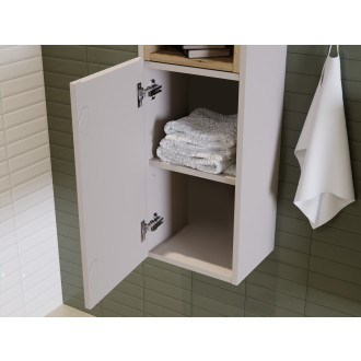 Zestaw meblowy 50cm z blatem i szafką wysoką