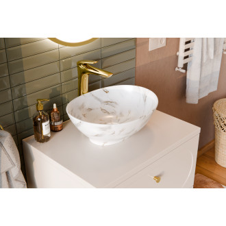 Zestaw meblowy 100cm z blatem i umywalką nablatową Pati