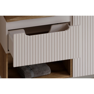 Zestaw meblowy 100cm z blatem i umywalką nablatową Pati