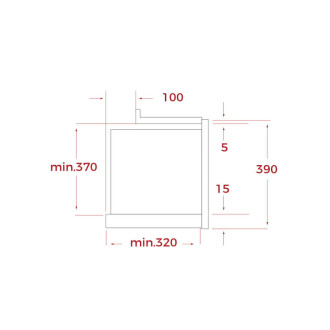TEKA Vestavná mikrovlnná trouba 39 cm z edice Van Gogh ML 82 VG