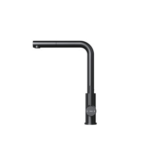 TEKA Kuchyňská baterie s vysokým ramínkem a výsuvnou koncovkou UNI 9331 BK