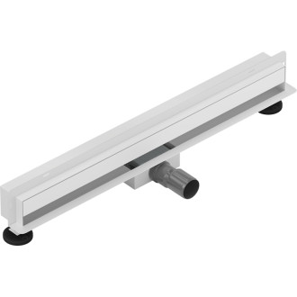 Mexen Flat Wall odpływ liniowy ścienny 2w1 60 cm, biały - 1230060