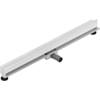 Mexen Flat Wall odpływ liniowy ścienny 2w1 100 cm, biały - 1230100