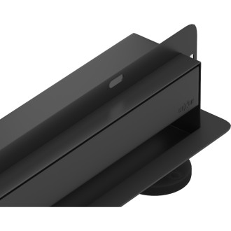 Mexen Flat Wall lineární stěnový odtok 2v1 50 cm, černý - 1730050