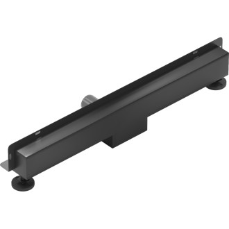 Mexen Flat Wall odpływ liniowy ścienny 2w1 50 cm, czarny - 1730050