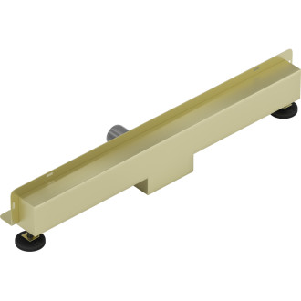 Mexen Flat Wall odpływ liniowy ścienny 2w1 50 cm, złoty szczotkowany - 1A30050
