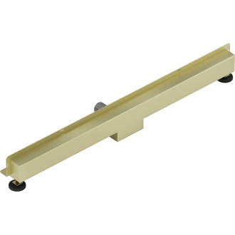 Mexen Flat Wall odpływ liniowy ścienny 2w1 80 cm, złoty szczotkowany - 1A30080