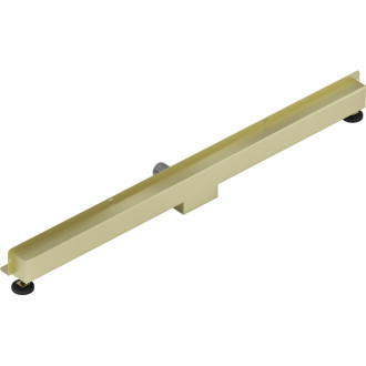 Mexen Flat Wall odpływ liniowy ścienny 2w1 110 cm, złoty szczotkowany - 1A30110