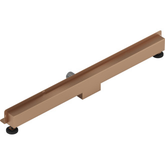 Mexen Flat Wall odpływ liniowy ścienny 2w1 80 cm, miedź szczotkowana - 1C30080