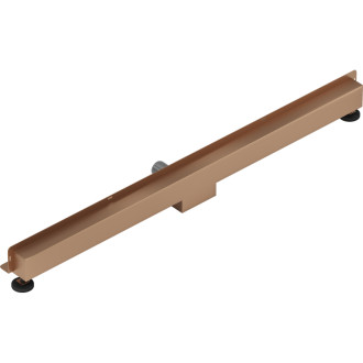 Mexen Flat Wall odpływ liniowy ścienny 2w1 120 cm, miedź szczotkowana - 1C30120