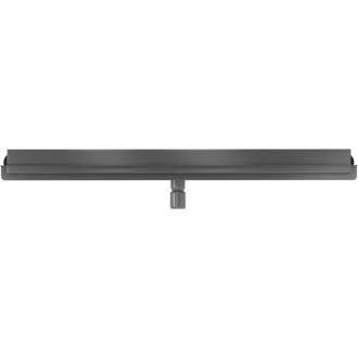 Mexen Flat Wall odpływ liniowy ścienny 2w1 100 cm, gun gray szczotkowany - 1E30100